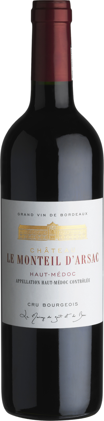 Chateau d'Arsac, Chateau Le Monteil d'Arsac 2015 - Cru Bourgeois, 2015